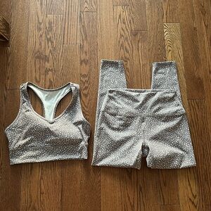 RBX Matching Sports Bra and Leggings Set